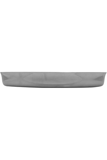 RAJ 24cm Stainless Steel Dinner Plate (TS0011) – Silver Serveware, Serving & Rice Plate
