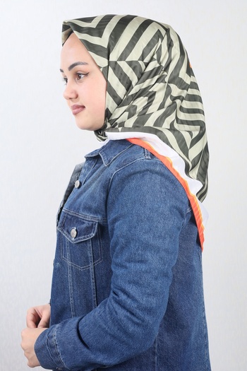 SAPPHIRE Patterned Tivil Scarf - Pattern-02 - Color-15