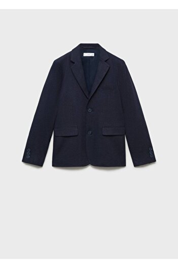 MANGO Kids Μπουφάν λινό Blazer
