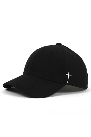 Choice Adjustable Black Unisex Simple Black Baseball Cap Solid Color Golf Hat Cotton Snapback Caps Casquett
