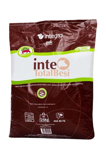 İntegro Pakmaya Inte Total Besi Pemiks Ruminant Hayvan Yem Katkı Tamamlayıcı Yem 25 Kg