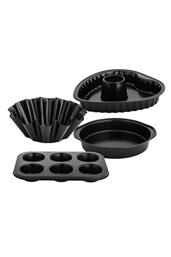 HIC Non Stick Coated Baking Pan Set 4 Piece