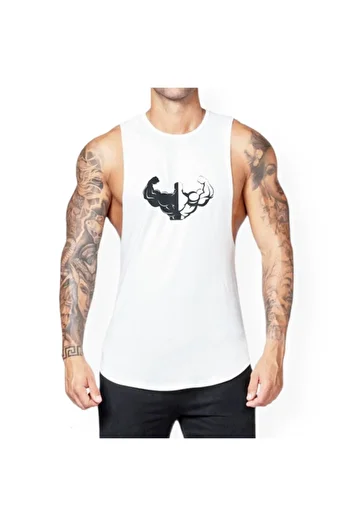 MUTLUGYMM Men's Printed Fitness Sports Athlete