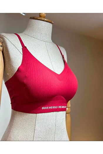 F.K Lazer Kesim Pedli Kadın Seamless Bralet Sütyen