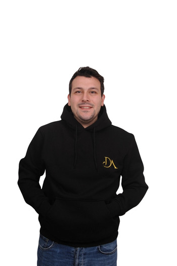 İpek Tekstil Men's Hooded 3 Thread Compact Combed Modal Sweatshirt