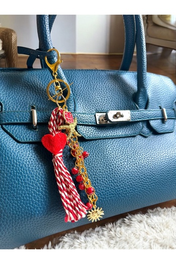 Bukiro Bag Charm Martench Keychain Lucky Charm Bag Accessory