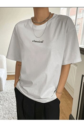 HOFFNUNG Classical Printed Oversize Tshirt