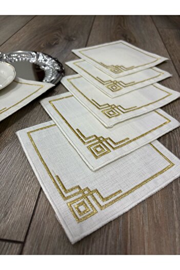 LUXURY Mihrimah Model 6 Coffee Side Presentation Tissue