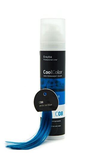Erayba Iraiba Cool Color Temporary Hair Dye 100ml C08 Blue