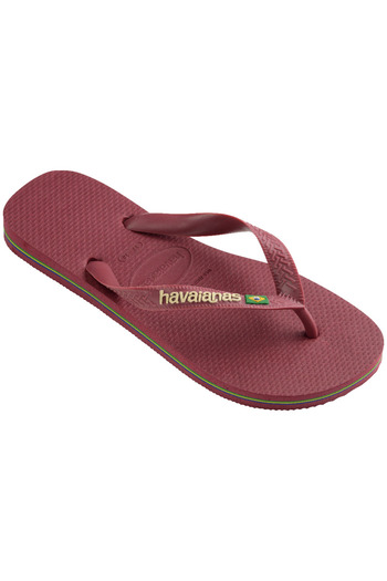 Havaianas شبشب نسائي بشعار Brasil Logo Amaranth
