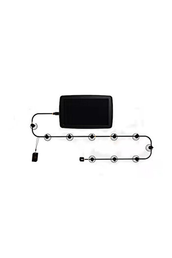 sharpdo Light String 10 Lights Led 1.5w Solar Energy Saving Lamp Outdoor Garden Holiday Decoration Light