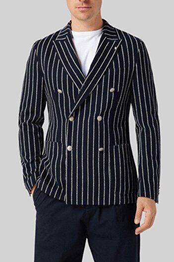 BOSS C Hanry Erkek Blazer Ceket Mavi