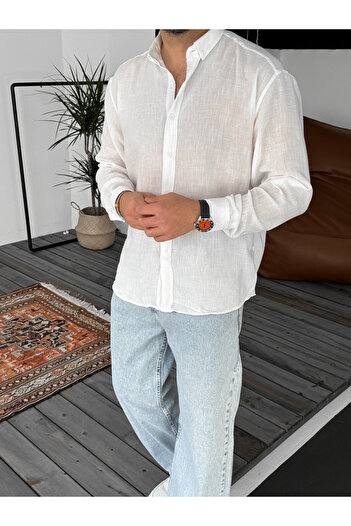 BYBASICMAN White Basic Shirt G-5138