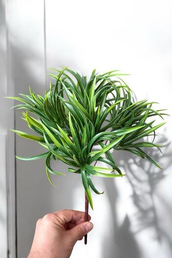 YAPAY ÇİÇEKÇİNİZ 9 Heads 5 Branches Artificial Sukulent Cactus Aloevera Bunch