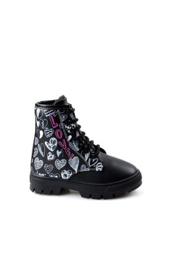 Papuçcity Arz 02340 Girl's Fur Thermal Boots