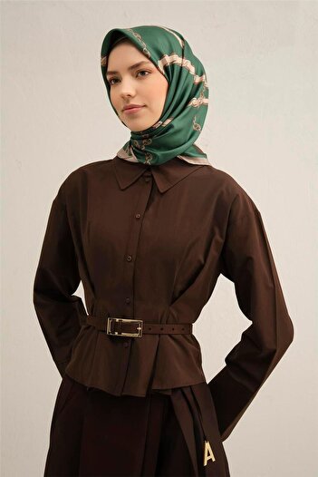 Armine Φουλάρι με σχέδιο - Pure Silk Twill 9346