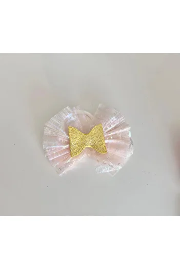 By Piera Glittered Elastic Buckle
