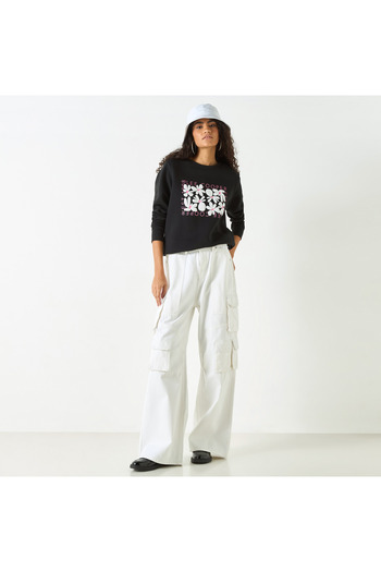 Lee Cooper Wide Leg Cargo Pants