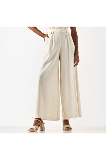 2Xtremz Wide Leg Pants With Pockets And Elasticated Waistband