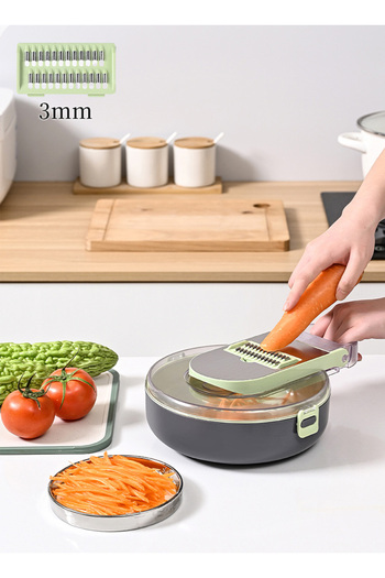 sharpdo Kitchen Household Multi-Function Vegetable Cutter Grater, Dicing, Slicing