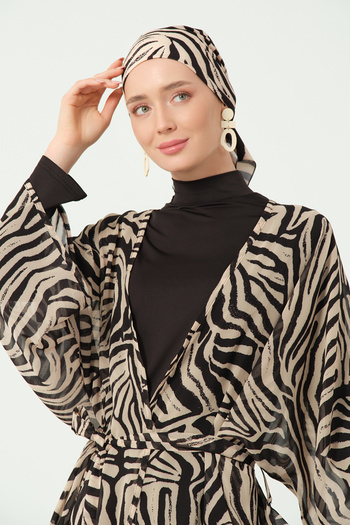 ALFASA Natura Patterned Hijab Swimsuit