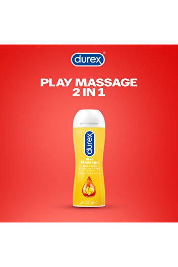 Durex PLAY MASSAGE GEL 2 IN 1 SENSUAL LUBE WITH YLANG YLANG 200 ML
