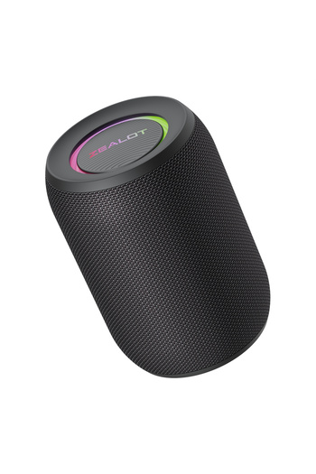 Choice Black Zealot-S32PRO Powerful Bluetooth Speaker, Bass Wireless, LED Light, Outdoor Speakers, Subwoofe