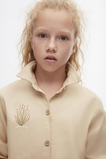 NK Girl's Elope Jacket 8-14 Years Beige