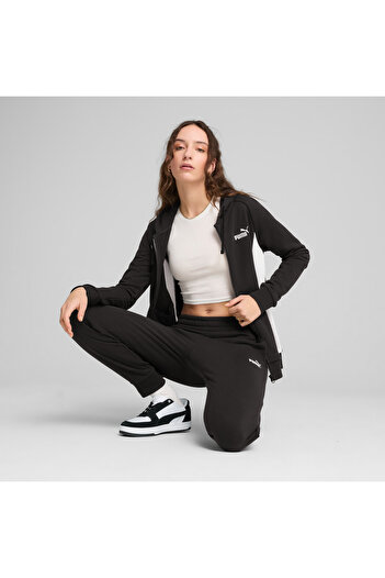 Puma Kadın Siyah Eşofman Takımı (685077-01)
