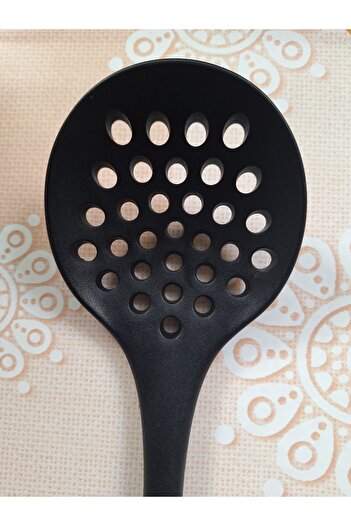 IVORY Non-Flammable Non-Stick Silicone Frying Colander
