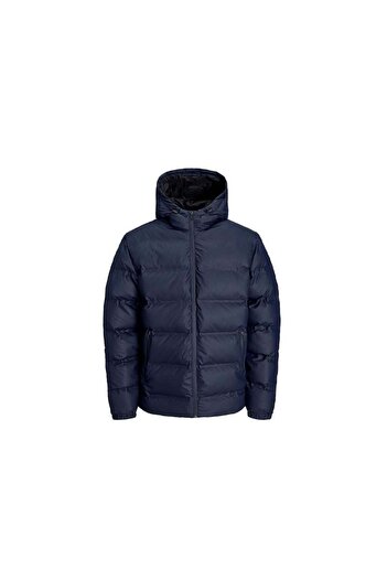 Jack & Jones Jcoelements Pu Puffer Sn Men's Jacket 12239020   Navy Blue