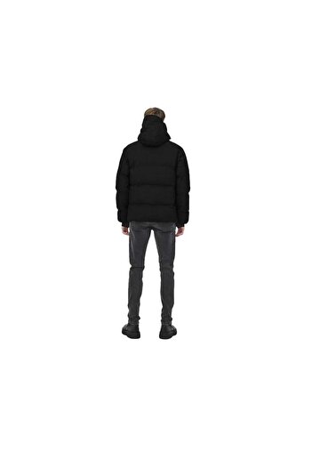 ONLY Onsmarshall Life down Jacket Otw Men's Jacket 22019743   Black