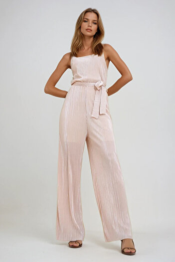 VAGGON Women's Light Beige Suspender Waist Belt Chest, Overalls with Variable Disability Level