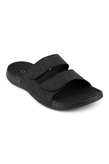 stoneclass Men's Orthopedic Skin Leather Slippers