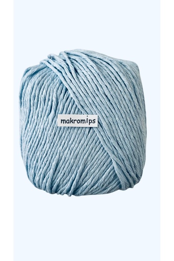 Makromİps PREMIUM AMIGURUMI PUNCH CORD (50 gr) BABY SOFT PUNCH ΒΑΜΒΑΚΙ ΠΑΙΧΝΙΔΙ ΒΡΕΦΙΚΟ ΠΛΕΚΤΟ ΣΤΟ ΧΕΡΙ