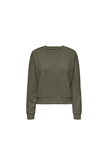 ONLY Onplounge Ls on Swt Noos Women's Sweatshirt 15230217 -Olive