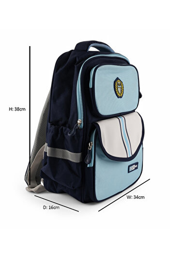 ROSECENTERBAZAAR New Primary School Schoolbag Lightweight Book Bag Large Capacity 4-6 Grade Schoolbag (Imported)
