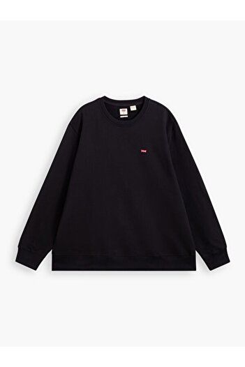 Levi's Yeni siyah  Bisiklet Yaka Erkek Sweatshırt A6335-0004