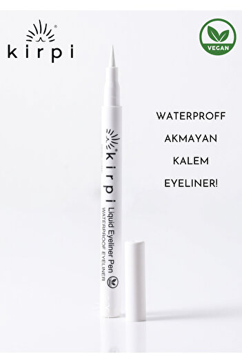Kirpi White Non-Flowing Eyeliner Eye Pencil
