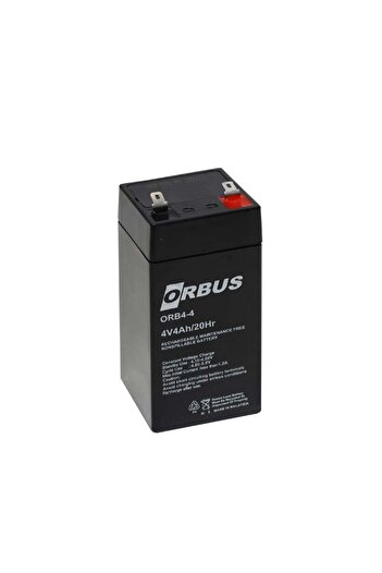ORBUS 4V 4 AH AKÜ KURU TİP (46*46*100) (0,44 KG) TSE'Lİ