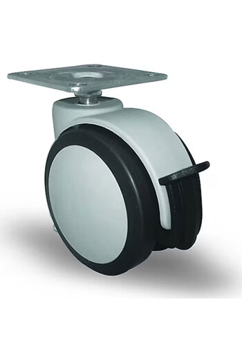 SİHİRLİ AYAKLAR Furniture Wheel Gray Caster Home Office Seat Chair Cabinet Wheel 35kg Bearing Capacity Diameter:50Mm
