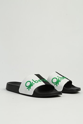 Benetton Black Men's Slippers Bn-1383