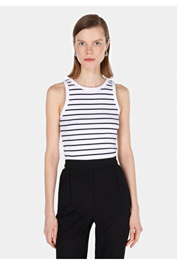 Colin's Γυναικείο λευκό φανελάκι Slim Fit