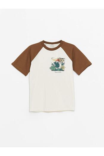 LC Waikiki Ανδρικό μπλουζάκι με λαιμόκοψη Oversize (S4)