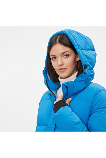 ONLY Onlann Premium Puffer Coat Γυναικείο Casual Παλτό 15287913 -ΔΙΕΥΘΥΝΤΗΣ-ΜΠΛΕ Μπλε