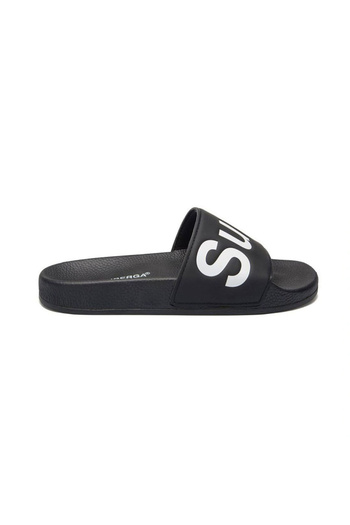 Superga 1908 Slides Шльопанці полісофт унісекс чорні