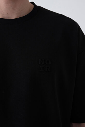 İLKCET MODA Ανδρικό μπλουζάκι No Emboss Oversize