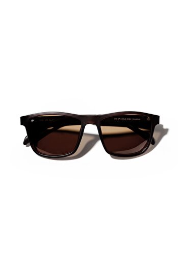 EYE OF HORUS C3 Matte Brown Men's Sunglasses - EOH1058Y