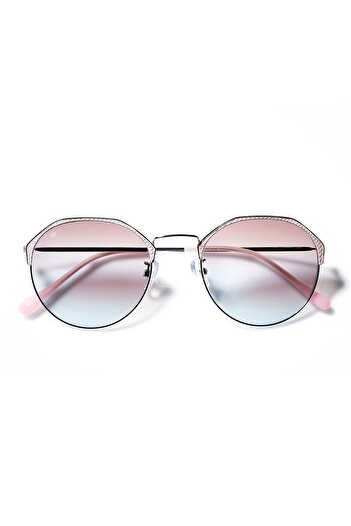 EYE OF HORUS Pink Women's Sunglasses - EOH63023 C8