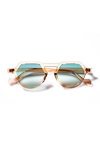 EYE OF HORUS EOH1141 C7 Unisex Brown Sunglasses
